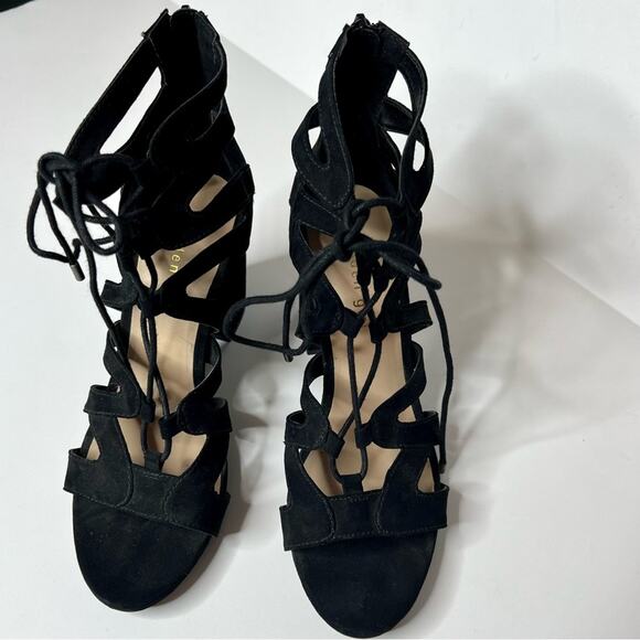 Madden Girl | Strappy Lace Up Block Heel - Picture 2 of 3